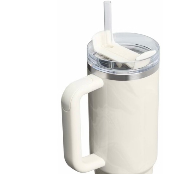 NWT Stanley Flowstate Quencher H2.0 Tumbler in Calcite Calacatta pattern - Picture 3 of 9